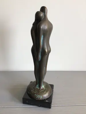 Pieter Kortekaas - “ Liefdespaar “. zeldzaam . kopen? Bied vanaf 185!