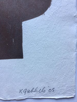 Klaas Gubbels - houtdruk - 2005 - oplage 5/6 E/A. kopen? Bied vanaf 350!