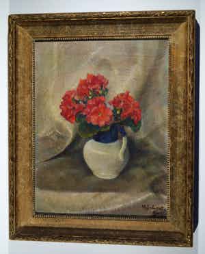 Henriette Johanna van Lent-Gort - bloemen in een vaas verkocht voor € 30!