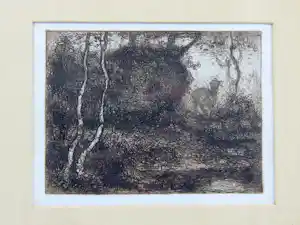 Matthijs Maris - Geitje in bos verkocht voor € 85!