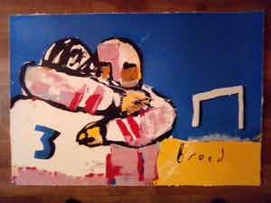 Herman Brood - Ijshockey verkocht voor € 149!