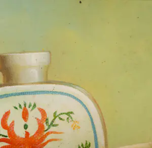 Victor Leao - Olieverf op board, Stilleven met porselein kopen? Bied vanaf 50!