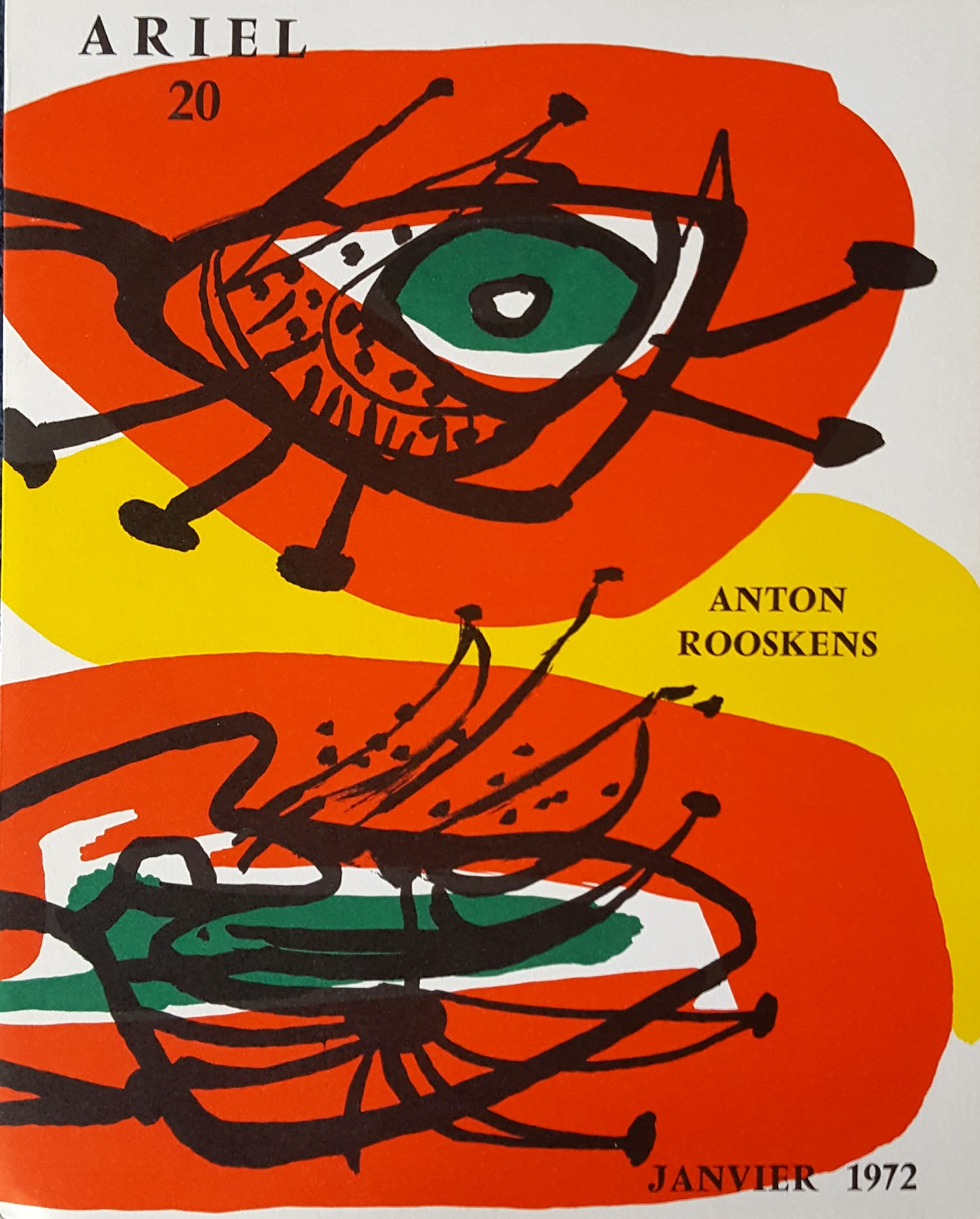 Anton Rooskens - Catalogus + 2 litho's kopen? Bied vanaf 125!