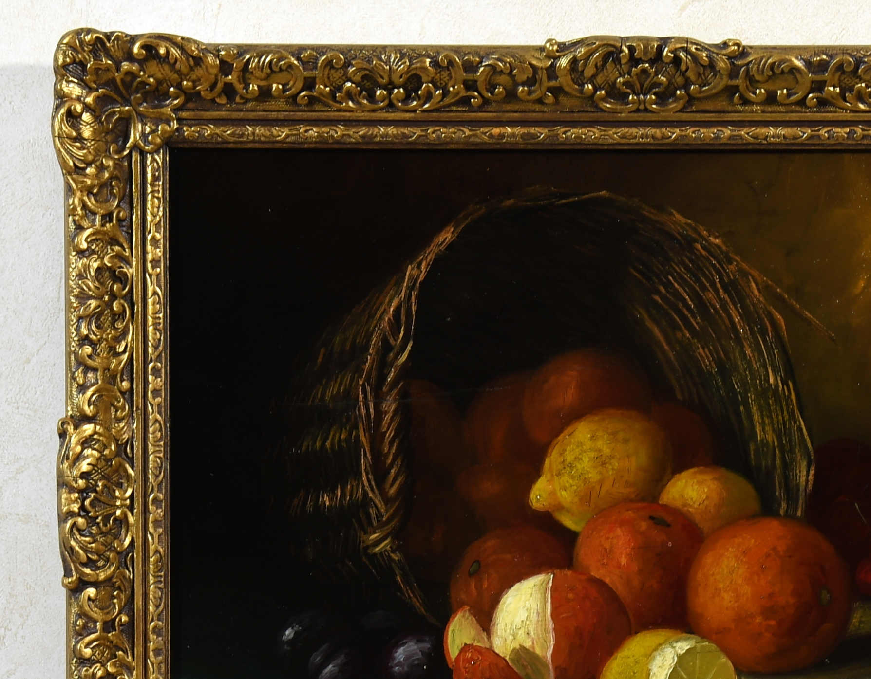 Piet Cottaar - 1878 -1950 "Rieten Mand met Fruit"- Olieverf op paneel- Sign. Piet Cottaar kopen? Bied vanaf 75!