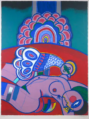 Corneille - Zeefdruk, Seduction - Ingelijst (Groot) kopen? Bied vanaf 350!