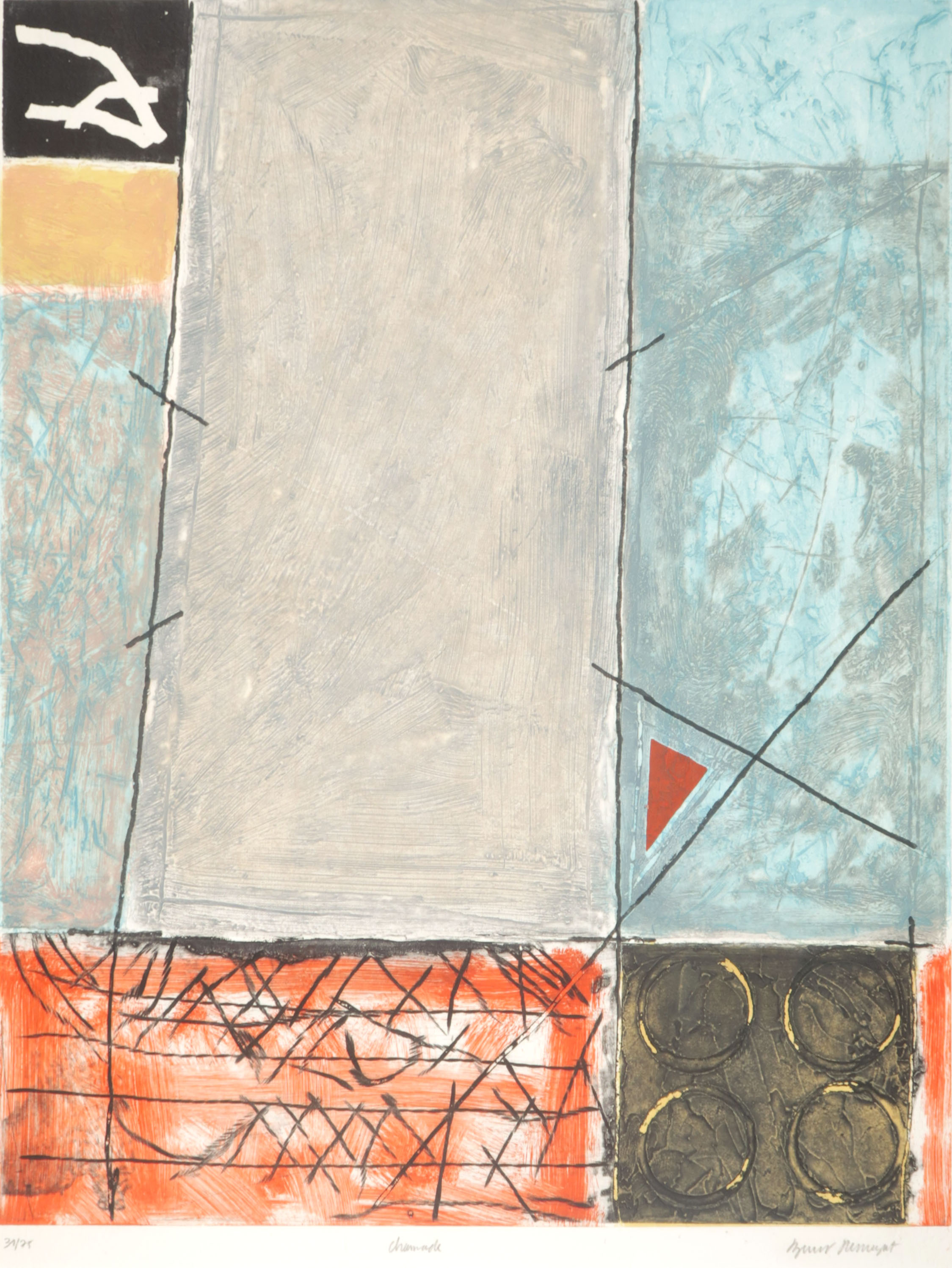 Bernard Remusat - Carborundum, Chamade verkocht voor € 35!