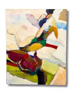 Jan Peter van Opheusden - Aan het strand (Uniek werk) verkauft für € 1400!