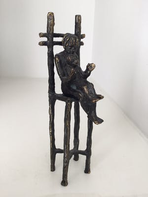 Astrid Veldhuyzen-Koppen - Sculptuur “ Moeder en kind “ kopen? Bied vanaf 65!