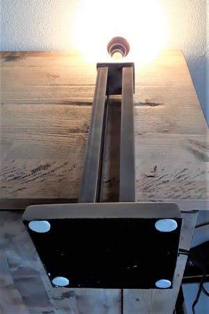 Curiosa - Regency massief/zware/robuuste tafel- dressoirlamp. Merk: Vermoedelijk Herda kopen? Bied vanaf 1!