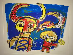 Toyin Loye - Work Ara Orun (visitor from heaven) 56/60 verkauft für € 150!