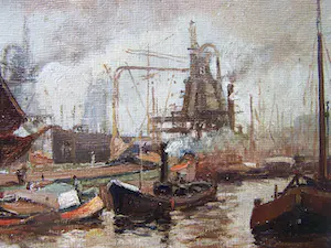 Wim Heinecke - De haven van Rotterdam kopen? Bied vanaf 120!