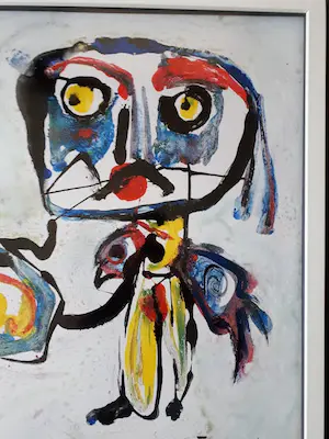Jan te Wierik - schilderij op board, handgesigneerd en ingelijst kopen? Bied vanaf 1200!