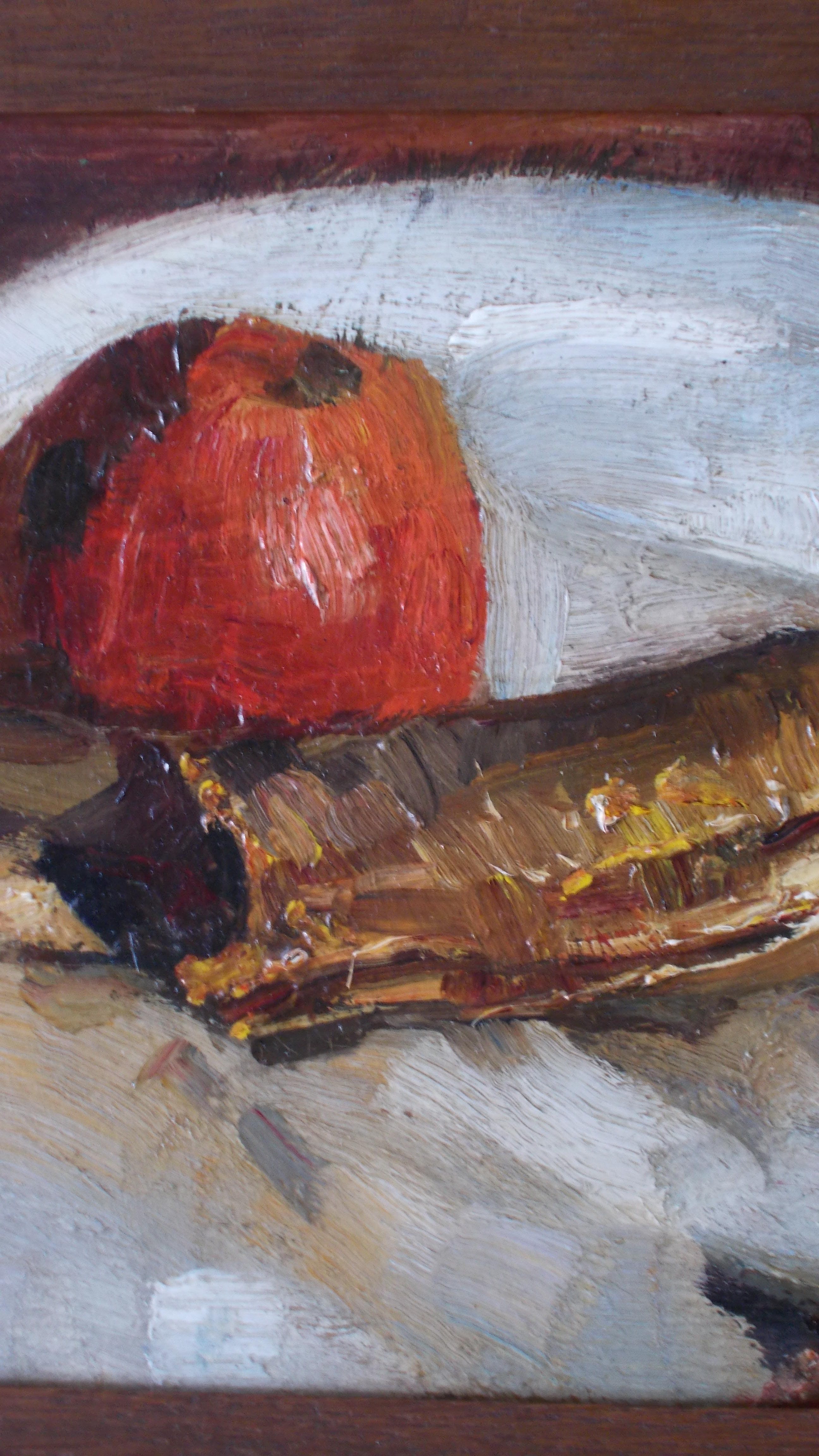 Sientje Mesdag van Houten - Stilleven met appel en makreel kopen? Bied vanaf 400!