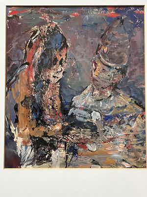 Anton Voorzanger - Zonder titel verkocht voor € 50!