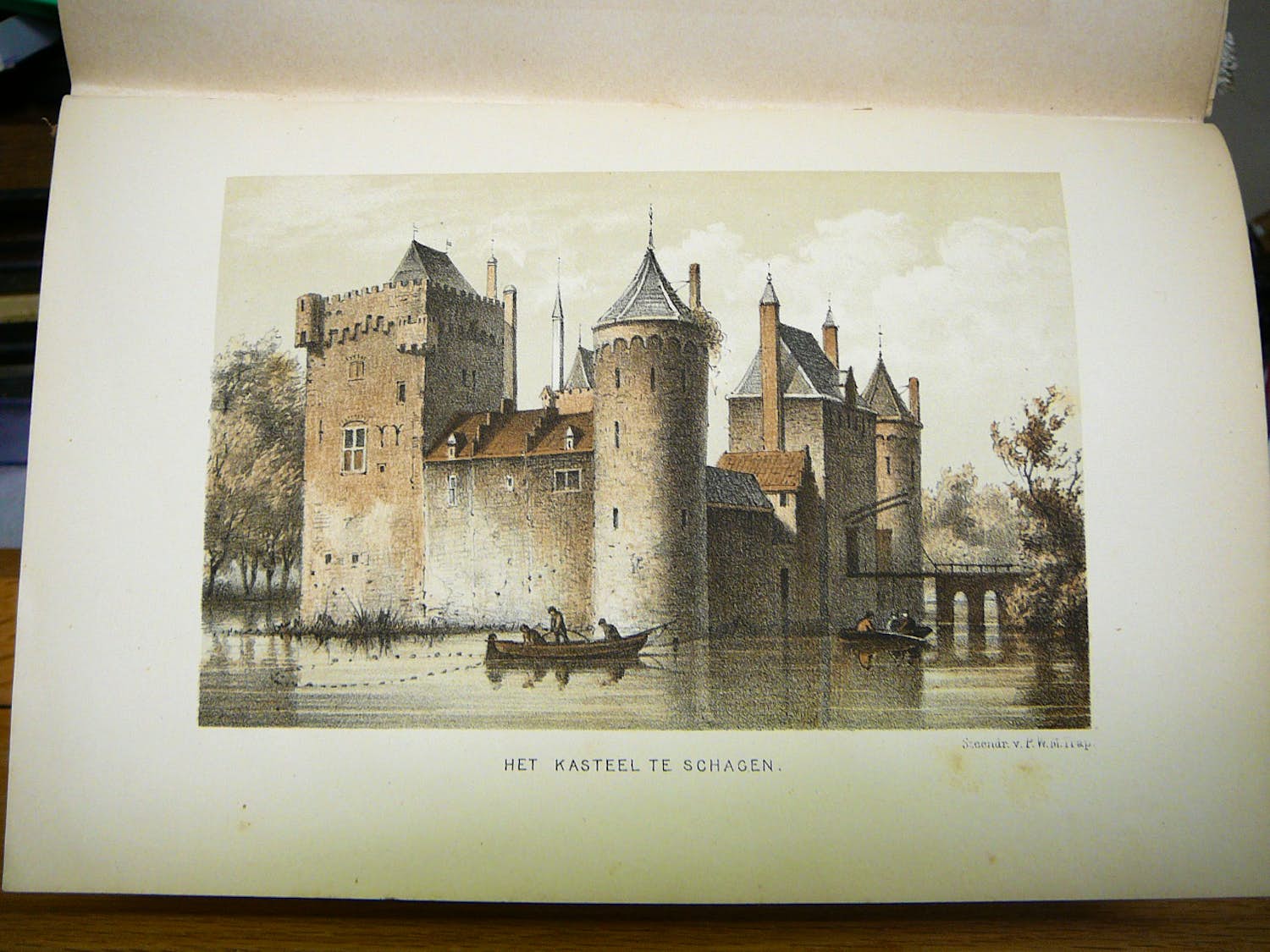Pieter Trap - HET KASTEEL TE SCHAGEN verkocht voor € 25!