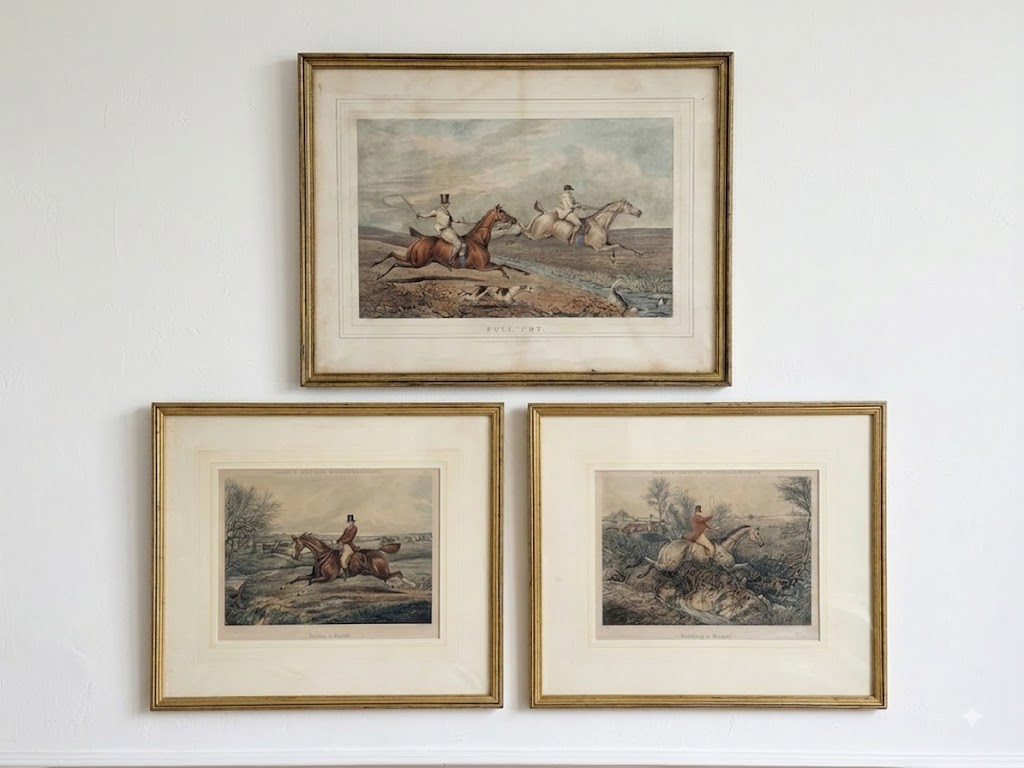 Henry Thomas Alken - Full Cry / Fores's Hunting Accomplishments (Set van 3) kaufen? Bieten Sie von 40!