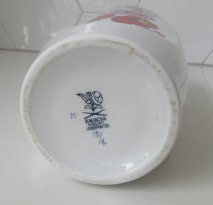 Niet of onleesbaar gesigneerd - Kalocsa - Grote handbeschilderde porseleinen vaas kopen? Bied vanaf 1!