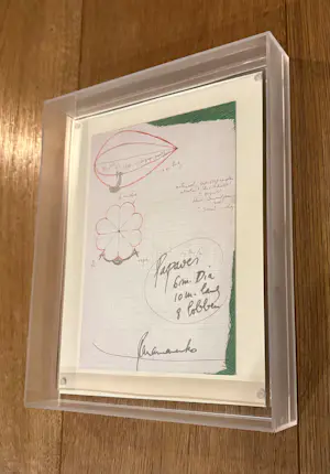 Panamarenko - Uitnodiging Antwerpse luchtschipbouw kopen? Bied vanaf 275!