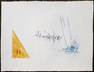 Jan Montyn - Gebied van ons bestaan, aquatint ets kopen? Bied vanaf 45!