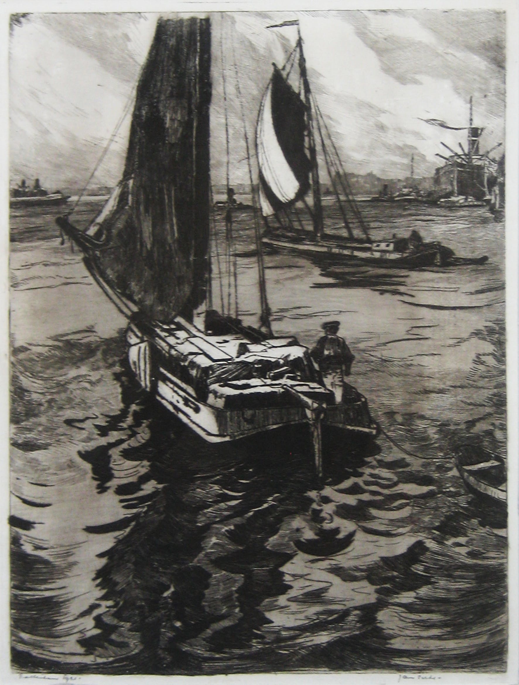 Jan Sirks - Rotterdam 1921 verkocht voor € 40!