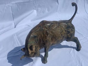 Pierre Chenet - Bronzen stier kopen? Bied vanaf 320!