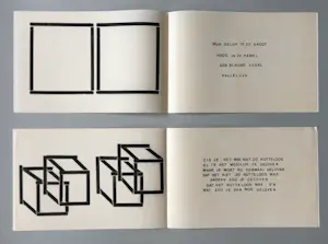 Carel Visser - ‘Heen en weer’ - 12 houtsneden en 12 gedichten van Aletta A. Samuels - 1970. kopen? Bied vanaf 425!