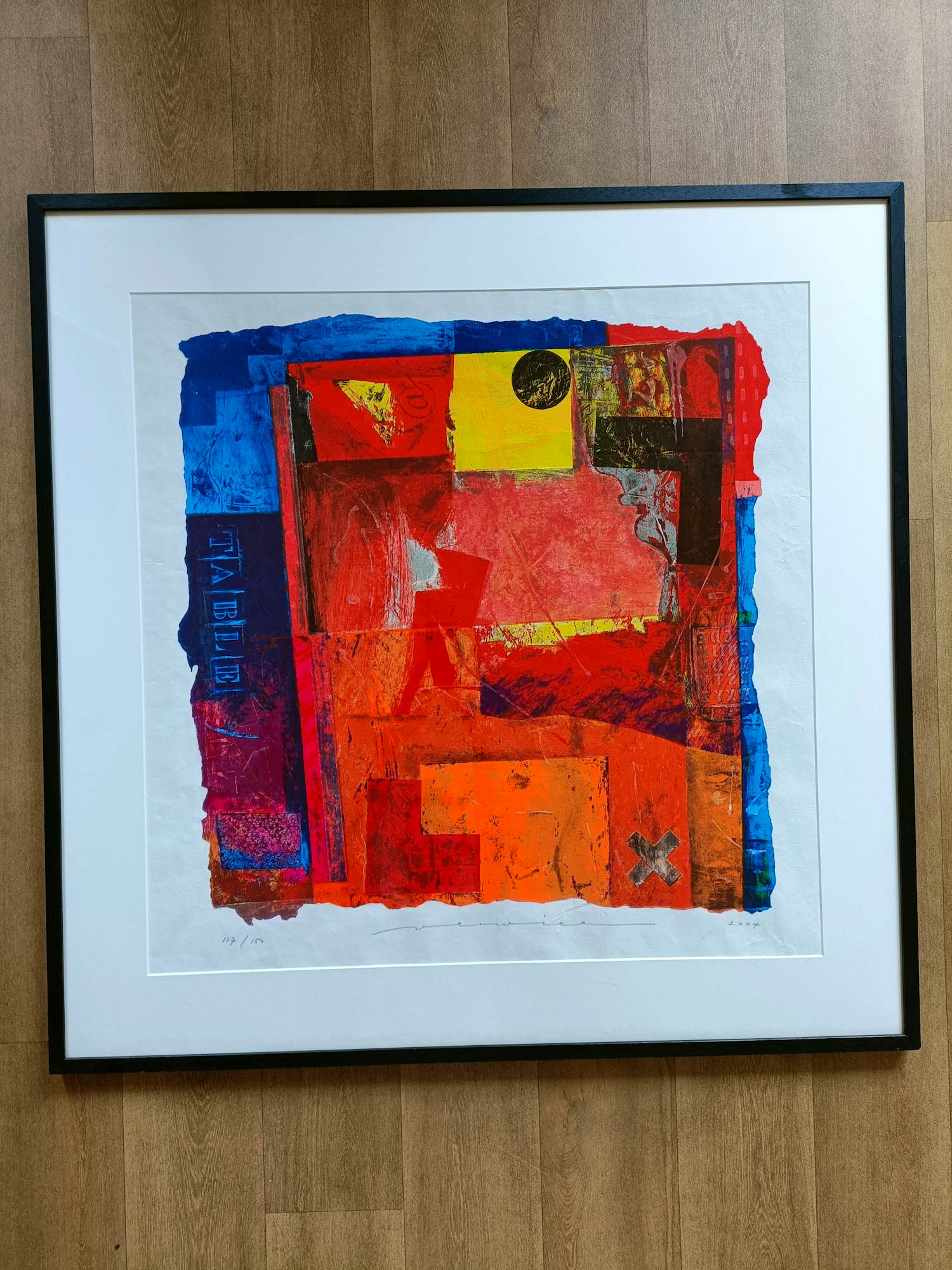 Buy Jos Verwiel - Schitterende zeefdruk ingelijst NIEUW €1235,-!!? Bid from 20!