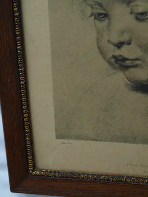 Peter Paul Rubens - Ingelijste prent, “Portret van zijn zoon Nicolas” kopen? Bied vanaf 1!