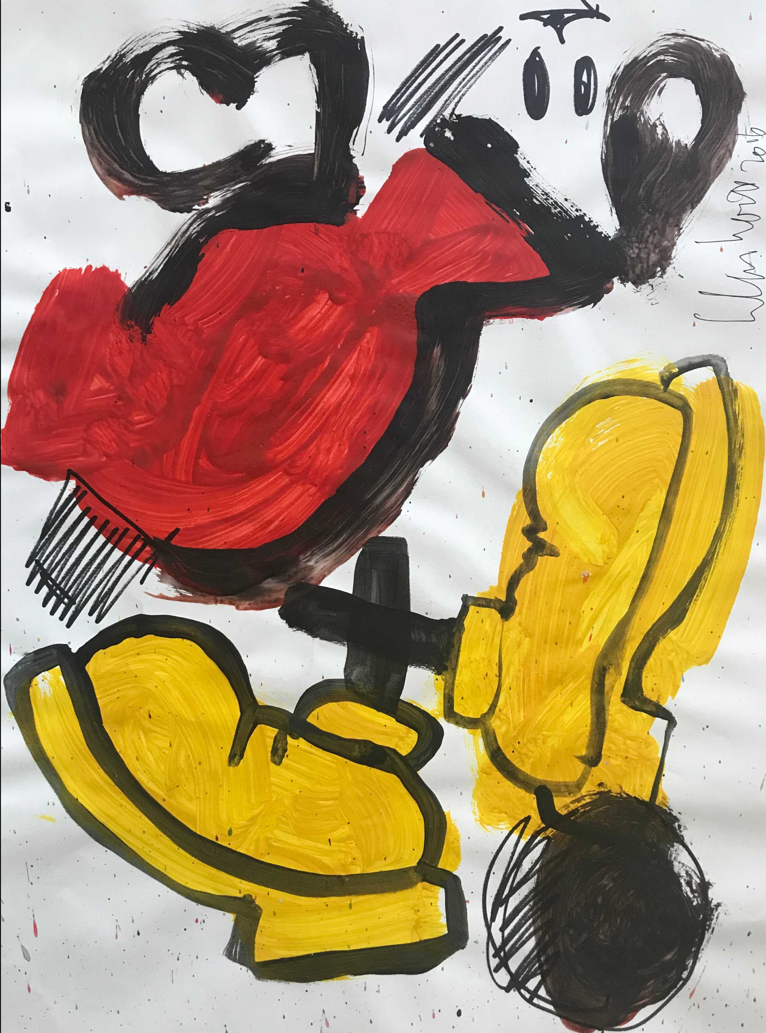 Peter Klashorst - serie Mickey Mouse kopen? Bied vanaf 50!