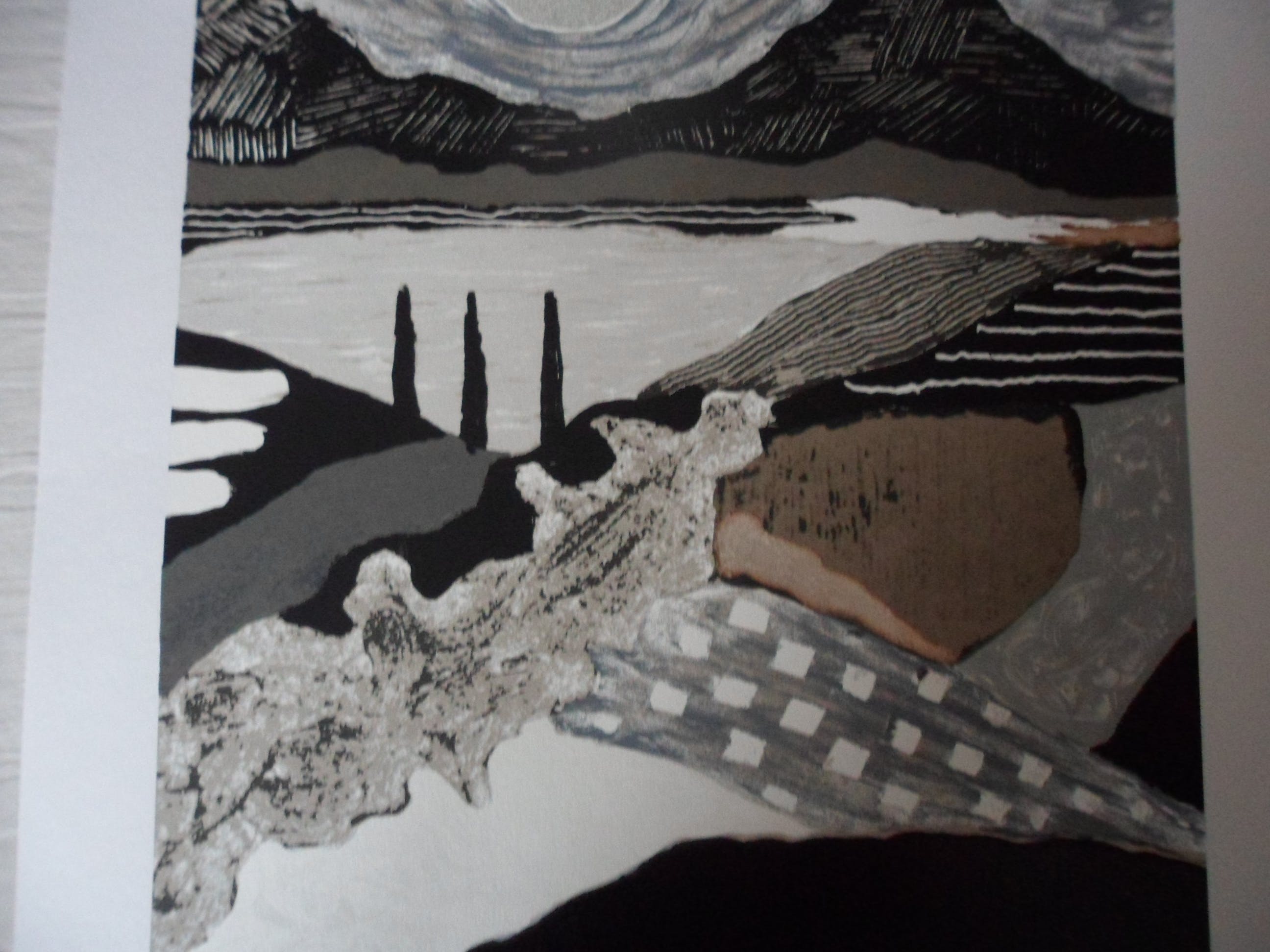 Ronald Boonacker - Zeefdruk uit de serie Night Sky's, Toscana Titel: Night Sky II, Toscana  kopen? Bied vanaf 30!