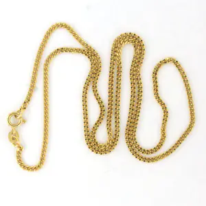 Acheter18k gouden collier – 8.9 gram – 50 cm lang? Enchérissez de 920!