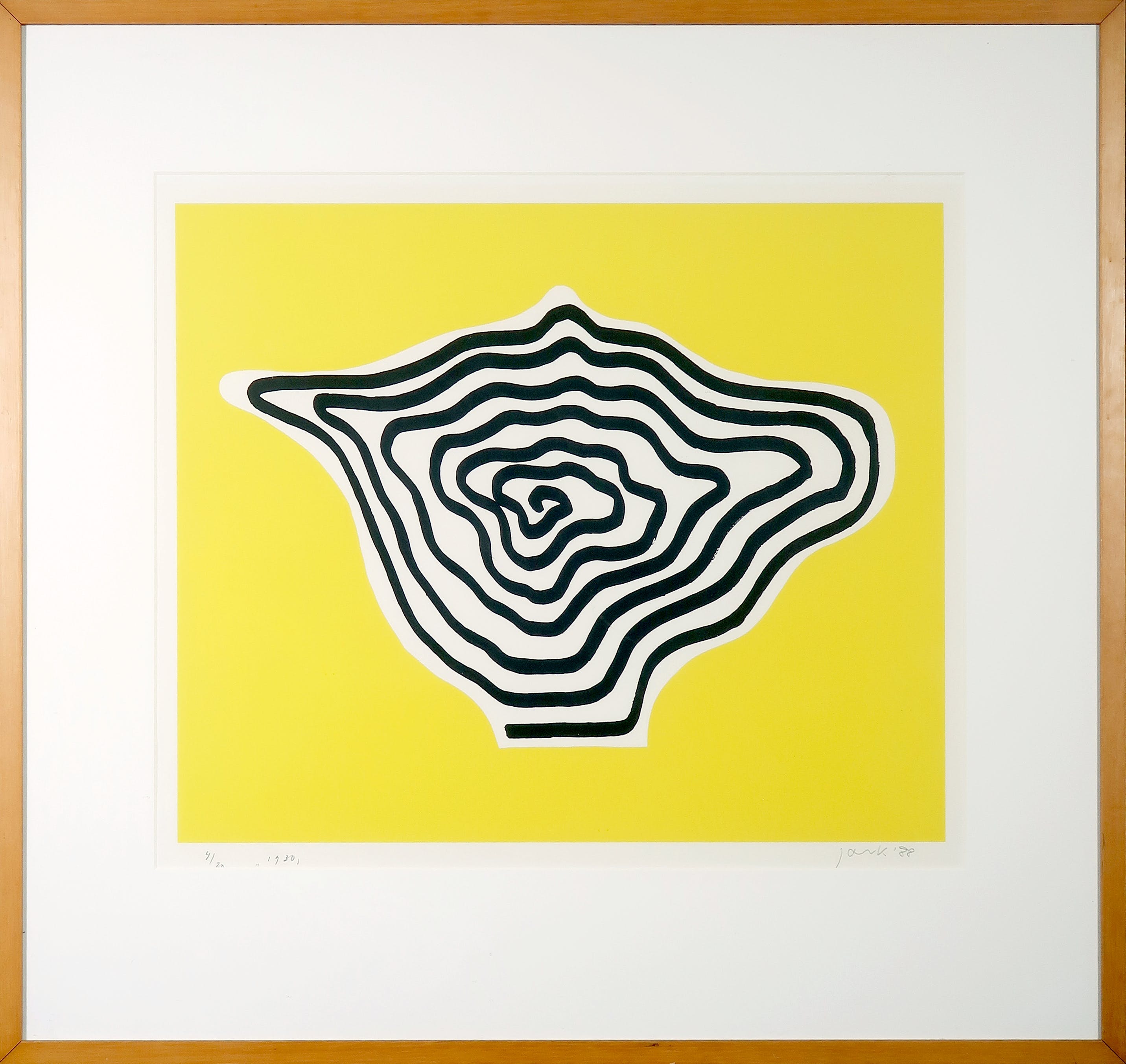 Jan Snoeck - Zeefdruk, 1930 - Ingelijst kopen? Bied vanaf 50!