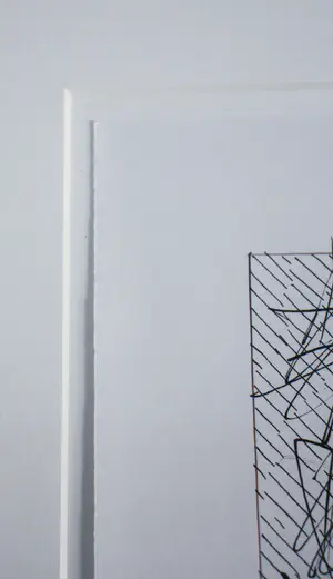 Jan Schoonhoven - "T86-74" Tekening in Oost-Indische inkt kopen? Bied vanaf 2500!