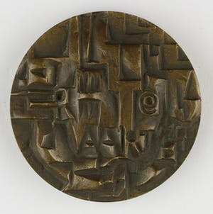 Jan Snoeck - Bronzen slagpenning: Ruimtevaart, 1964 kopen? Bied vanaf 55!