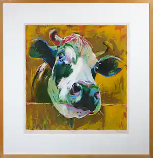 Theo Onnes - Zeefdruk, Ida - Ingelijst vendu pour 60€ !