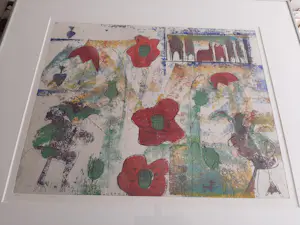 Lia van Leeuwen - Kleuren ets, nr 9815 kopen? Bied vanaf 35!