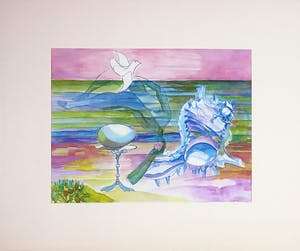 Joe Wols - Lot van drie gouache tekeningen op papier kopen? Bied vanaf 1!