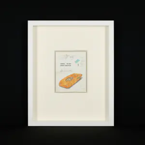 Panamarenko - Signierte Art Card "Thermo Voltaic - Energy Convertor" - Professionell gerahmt kopen? Bied vanaf 485!