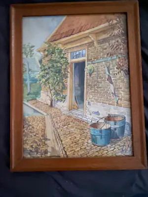 Vok Koster - Oud schuurtje. Dirkshorn. kaufen? Bieten Sie von 35!