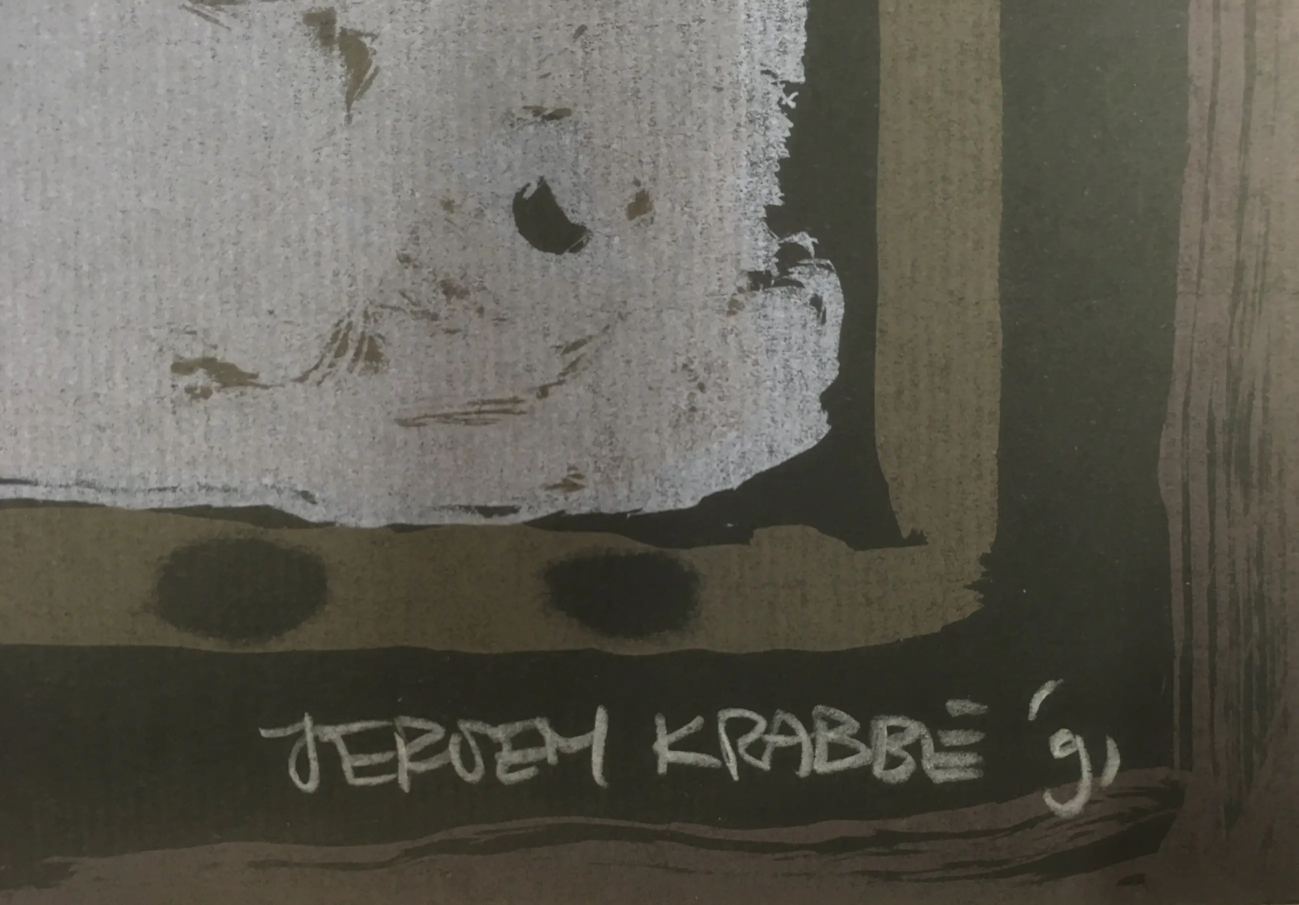 Jeroen Krabbé - Titel onbekend Verkocht | Kunstveiling.nl