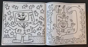 Keith Haring - Pop Shop kleurboek 1986. kopen? Bied vanaf 300!