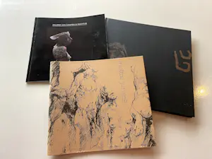 Gerard Engels - Brons, Vrouwfiguur op stenen sokkel + 3 boeken kopen? Bied vanaf 350!