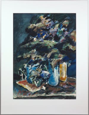 Piet Snoeren - Aquarel, Stilleven - Ingelijst kopen? Bied vanaf 1!