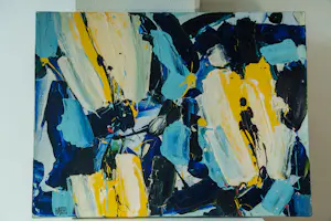 AcheterAd van Hassel - Abstracte compositie Tulip? Enchérissez de 150!