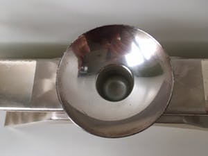 WMF - IKORA - verzilverde kaarsen standaard - met label en inscriptie kopen? Bied vanaf 39!