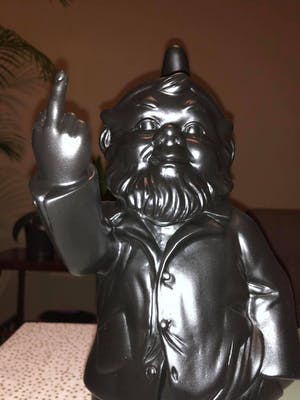 Ottmar Horl - Sponti Activist Gnome Black kopen? Bied vanaf 50!