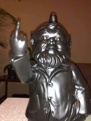 Ottmar Horl - Sponti Activist Gnome Black verkocht voor € 50!