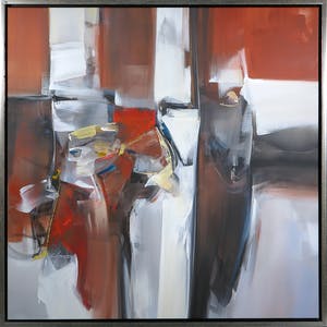 Wilfred Lang - Acryl op doek, Zonder titel (Groot) kopen? Bied vanaf 1!