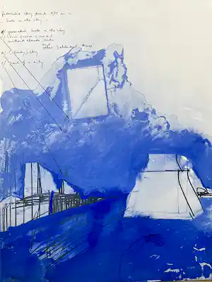 Pieter Engels - Zeefdruk - Sky Event - 1972 - 90/190 verkauft für € 55!