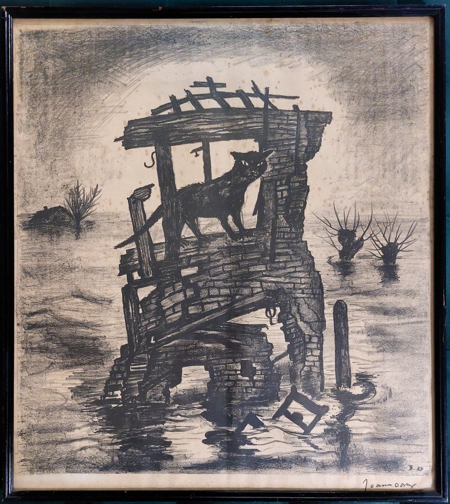 Jeanne Bieruma Oosting - Overstroomd land kopen? Bied vanaf 1!